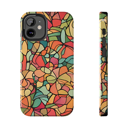 Abstract Vibrant Pattern - Tough Phone Case for iPhone and Samsung Smartphones