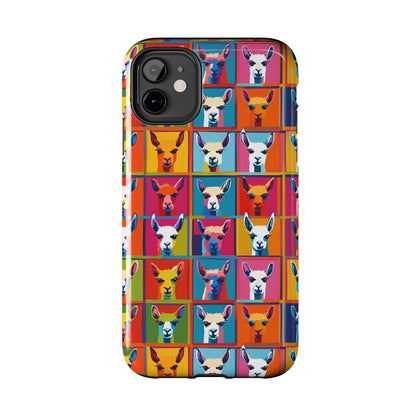 Llamas and more Llamas - Tough Phone Case for iPhones and Samsung Smartphones