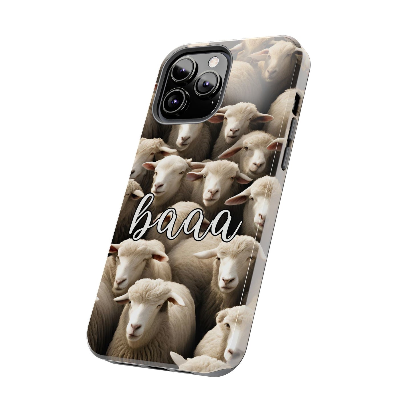 Sheep say Baaaa - Tough Phone Case for iPhone and Samsung Smartphones