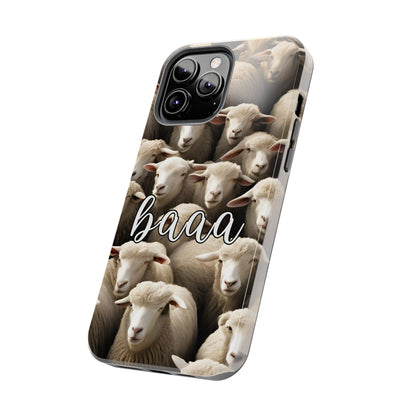 Sheep say Baaaa - Tough Phone Case for iPhone and Samsung Smartphones