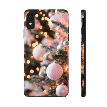 Pink Christmas - Tough Phone Case for iPhone and Samsung Smartphones