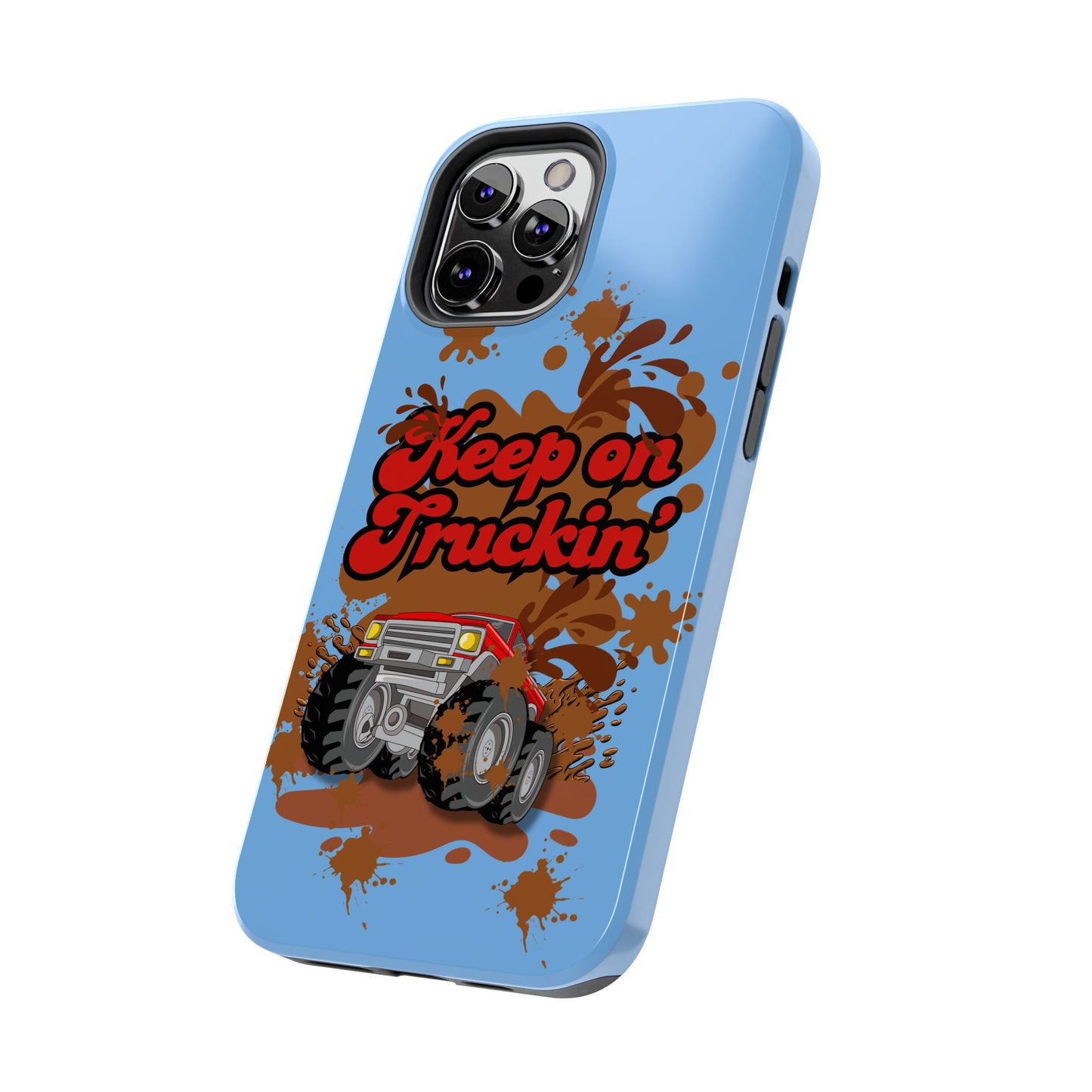 Keep on Truckin' in Blue - Tough Phone Case for iPhones and Samsung Smartphones