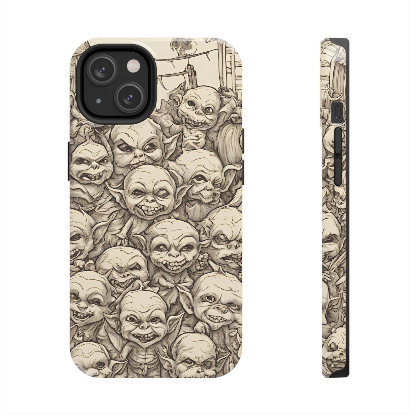 Phone Cases - Creepy Ghouls Design for iPhone and Samsung Smartphones