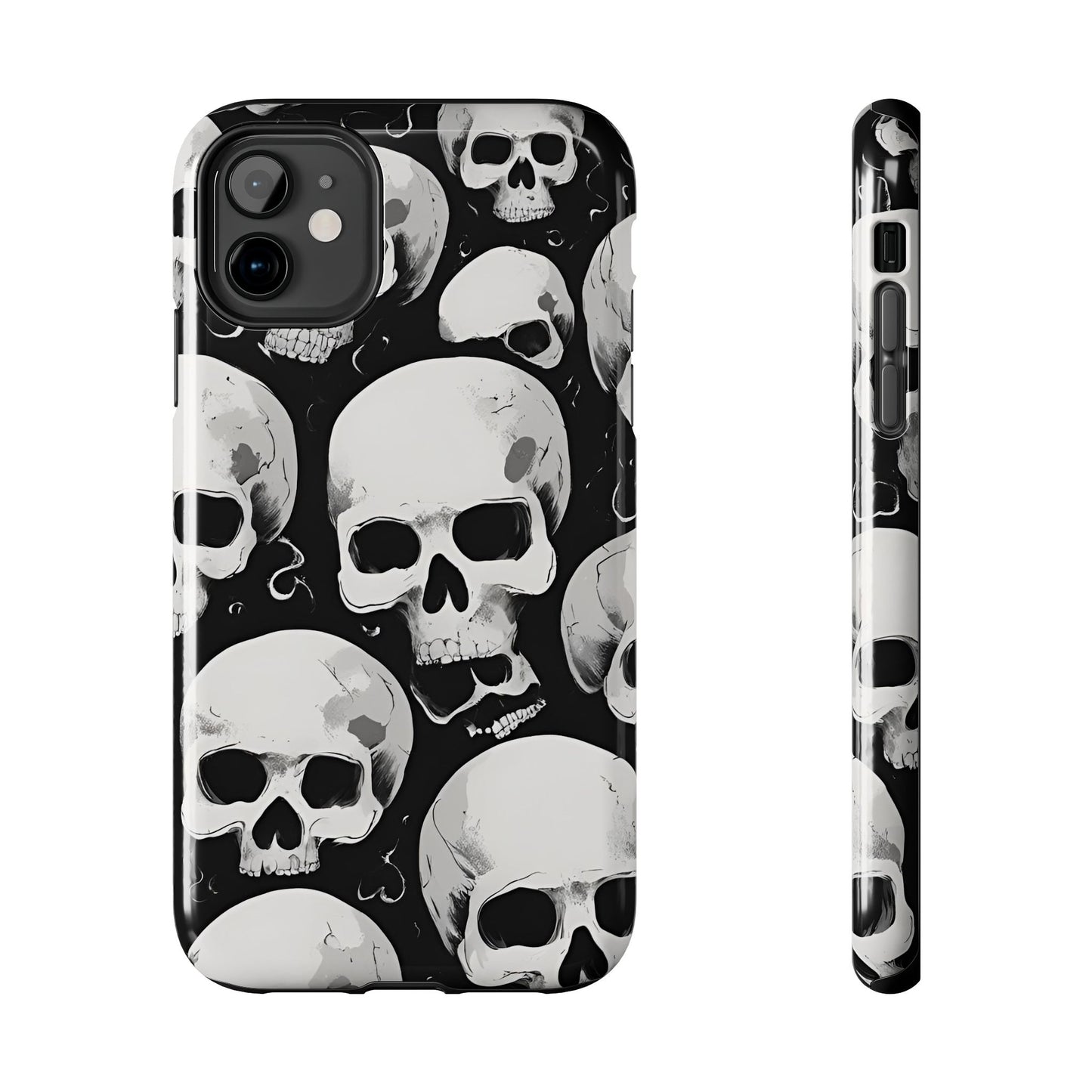 Creepy Skulls 2 - Tough Phone Case for iPhones and Samsung Smartphones