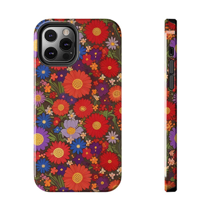 Tough Phone Cases - Vintage Flowers