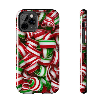 Christmas Ribbon Candy  - Tough Phone Case for iPhone and Samsung Smartphones