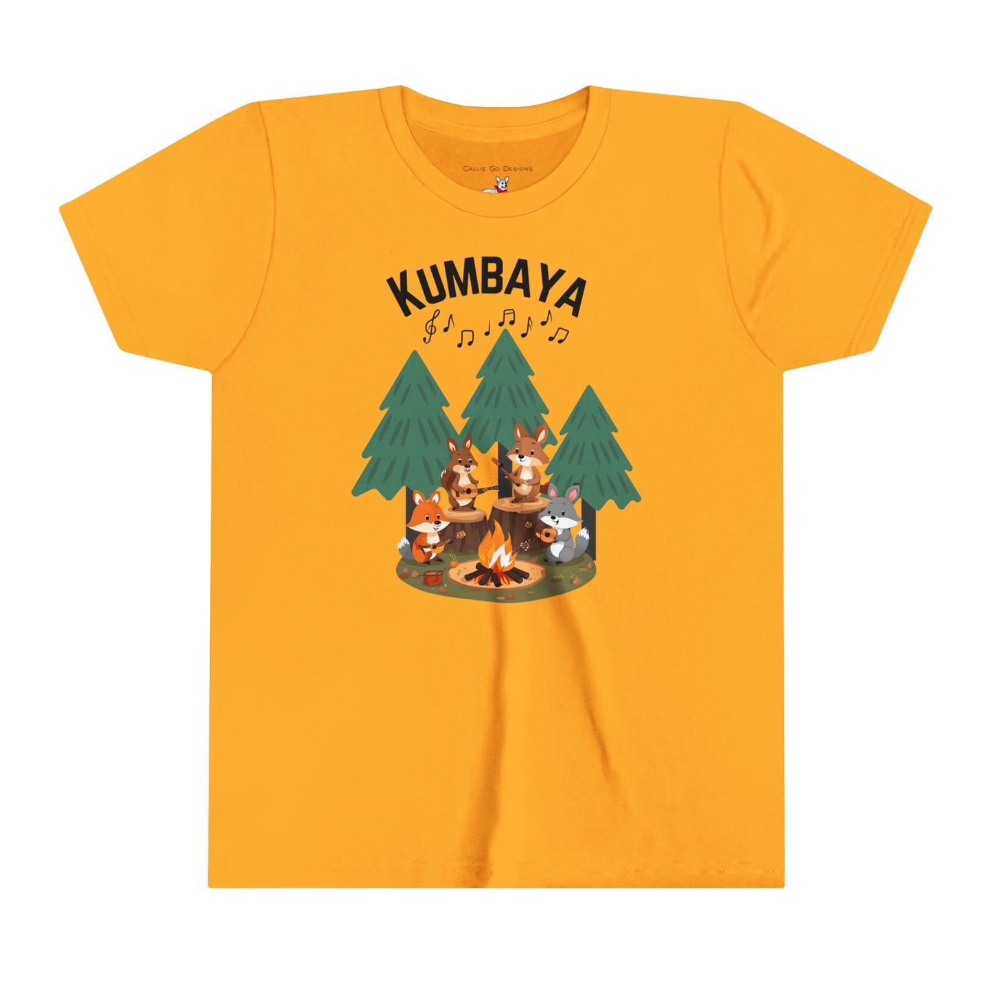 Kumbaya Youth Camping Short Sleeve Tee