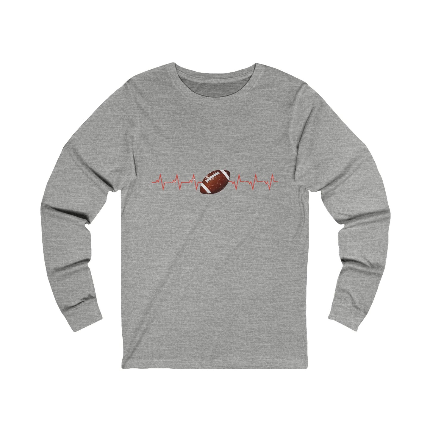 Football Love Long Sleeve Tee Shirt - Women