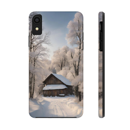 Winter Snow Scene Seasonal - Tough Phone Case