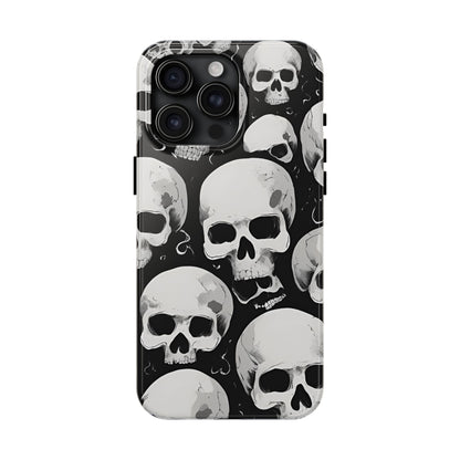 Creepy Skulls 2 - Tough Phone Case for iPhones and Samsung Smartphones