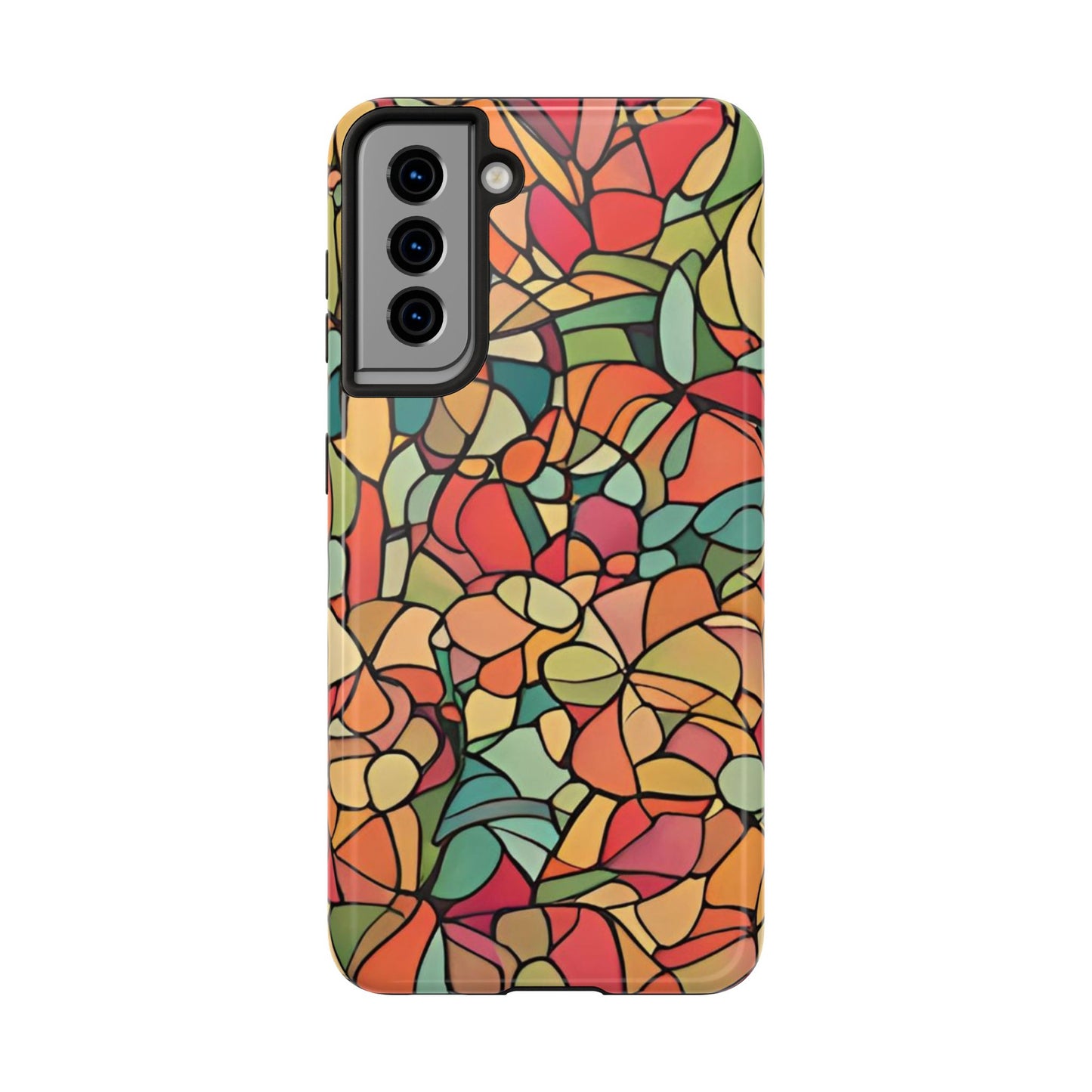 Abstract Vibrant Pattern - Tough Phone Case for iPhone and Samsung Smartphones