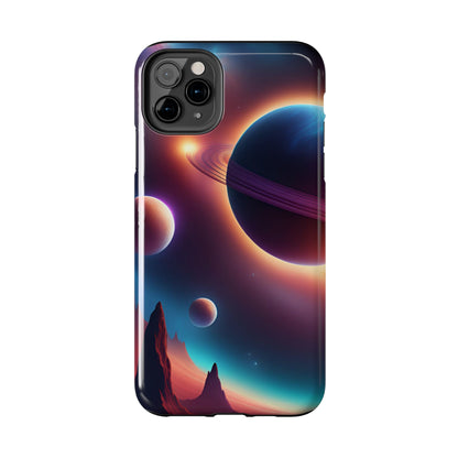 Out of this world Space Fantasy Design - Tough Phone Case for iPhone and Samsung Smartphones