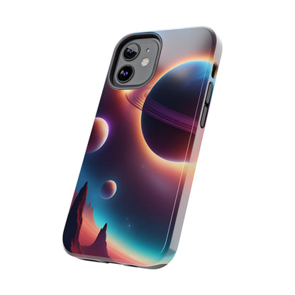 Out of this world Space Fantasy Design - Tough Phone Case for iPhone and Samsung Smartphones