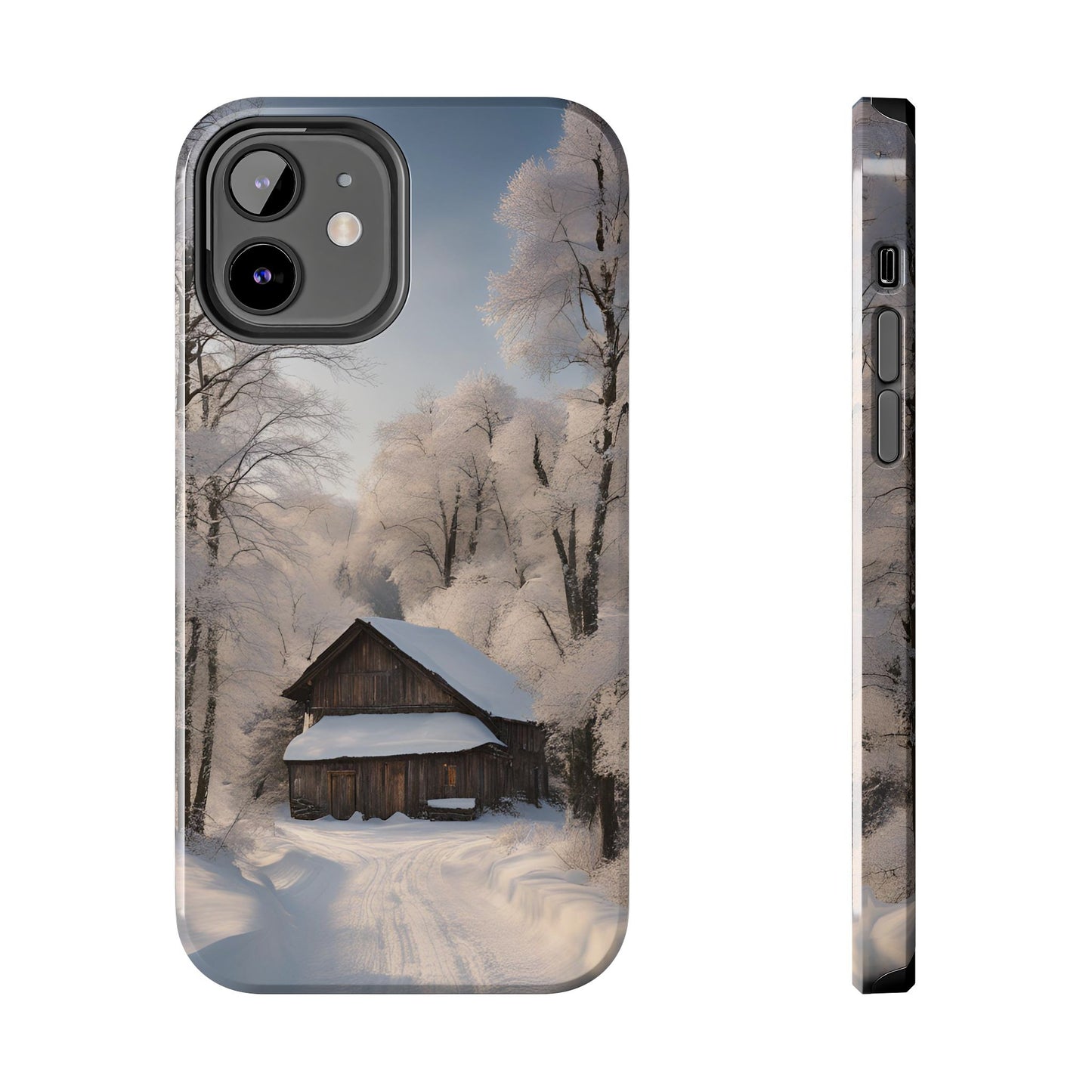 Winter Snow Scene Seasonal - Tough Phone Case