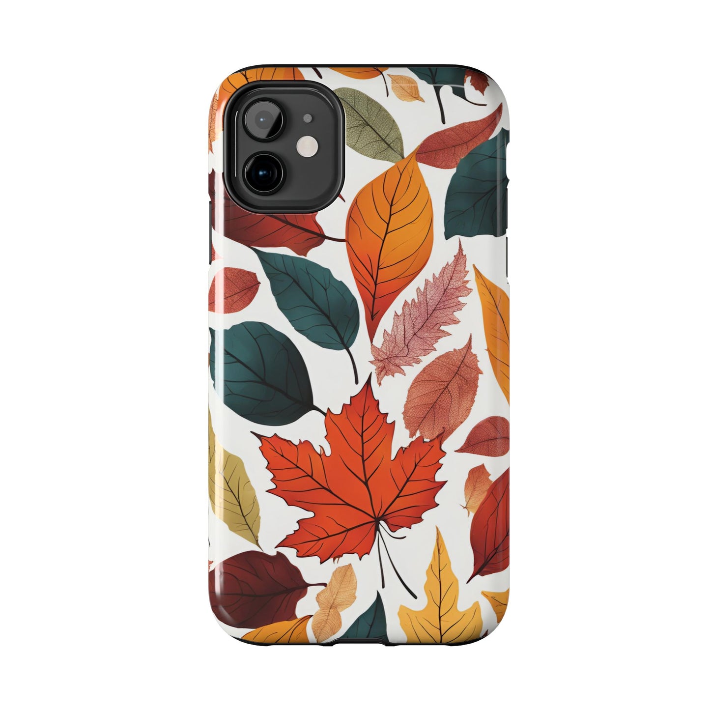 Falling Autumn Leaves - Tough Phone Case for iPhones and Samsung Smartphones