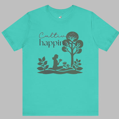 Short Sleeve Tee - Cultivate Happiness Shirt