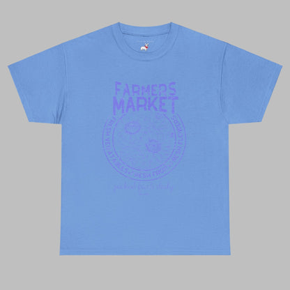 Distressed Farmer's Market Heavy Cotton Tee - Men's