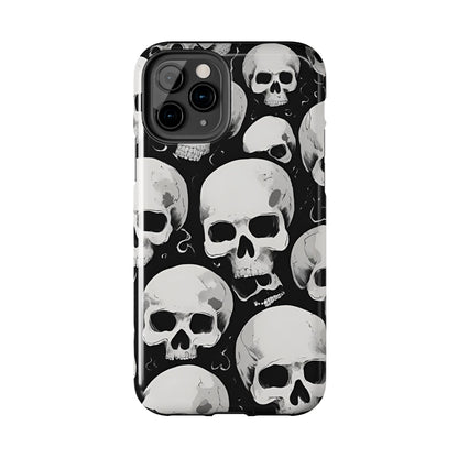 Creepy Skulls 2 - Tough Phone Case for iPhones and Samsung Smartphones