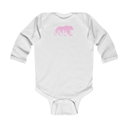 Camping Infant Long Sleeve Bodysuit