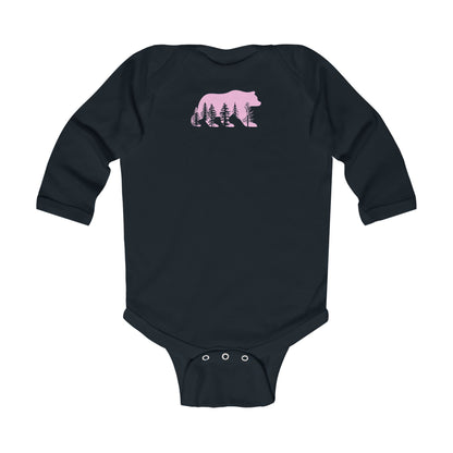 Camping Infant Long Sleeve Bodysuit