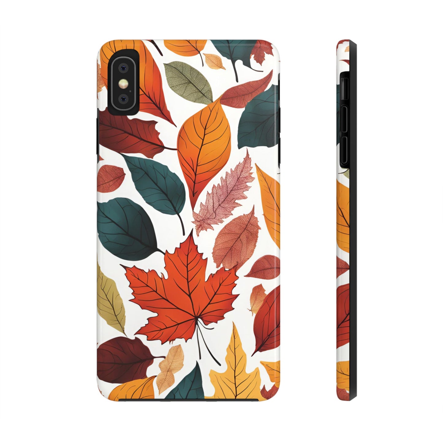 Falling Autumn Leaves - Tough Phone Case for iPhones and Samsung Smartphones