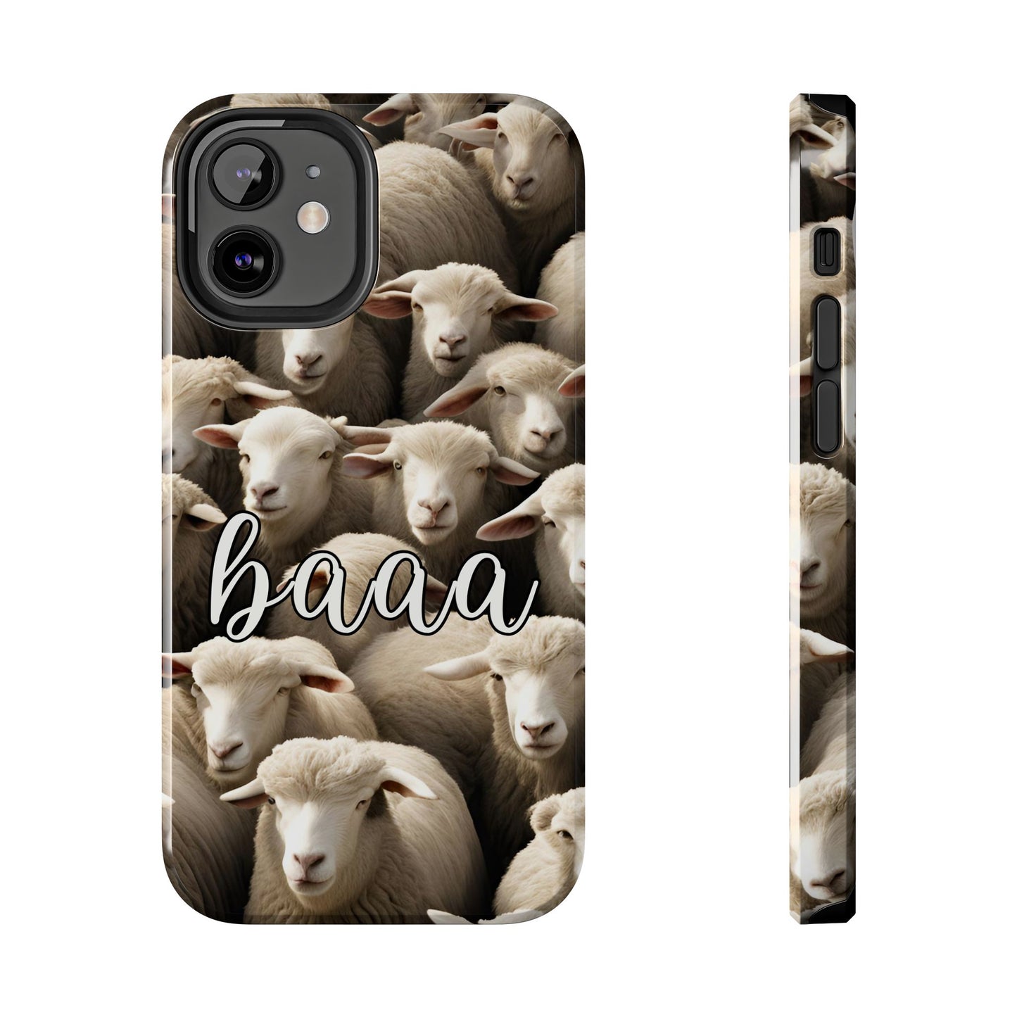 Sheep say Baaaa - Tough Phone Case for iPhone and Samsung Smartphones