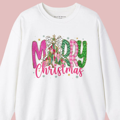 Merry Christmas Festive Unisex Heavy Blend™ Crewneck Sweatshirt