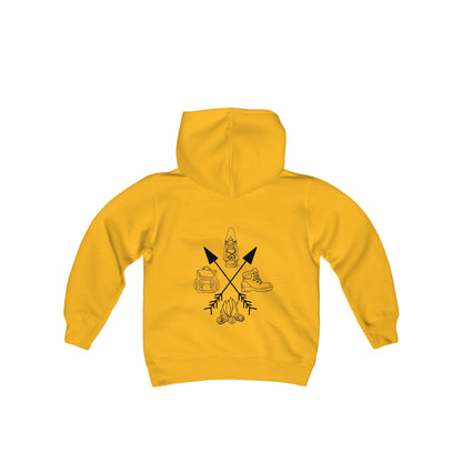 Outdoor Adventure Hoodie - Camping Hiking Design