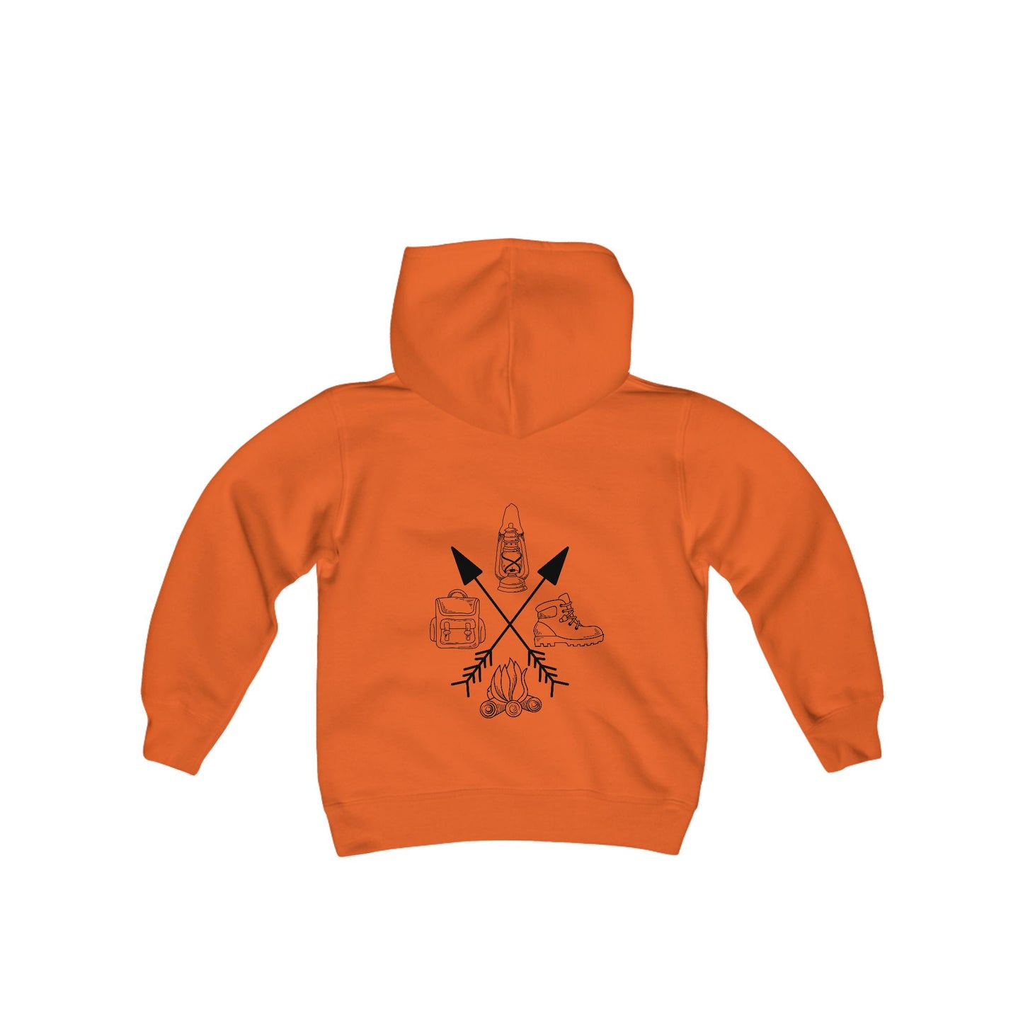 Outdoor Adventure Hoodie - Camping Hiking Design