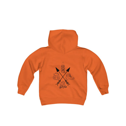 Outdoor Adventure Hoodie - Camping Hiking Design