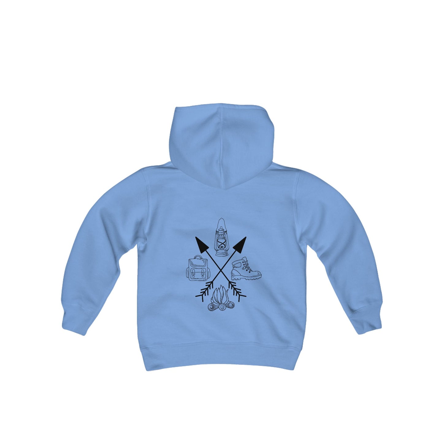 Outdoor Adventure Hoodie - Camping Hiking Design