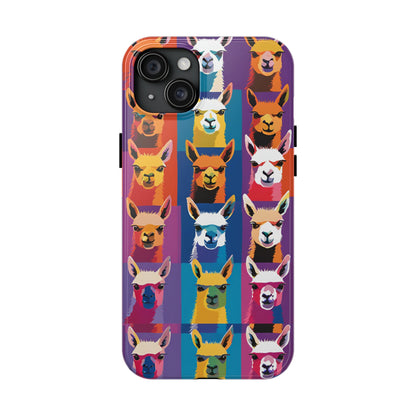 Llama, Llama, Llama - Tough Phone Case for iPhone and Samsung Smartphones