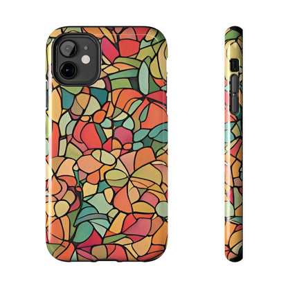 Abstract Vibrant Pattern - Tough Phone Case for iPhone and Samsung Smartphones