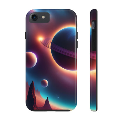 Out of this world Space Fantasy Design - Tough Phone Case for iPhone and Samsung Smartphones