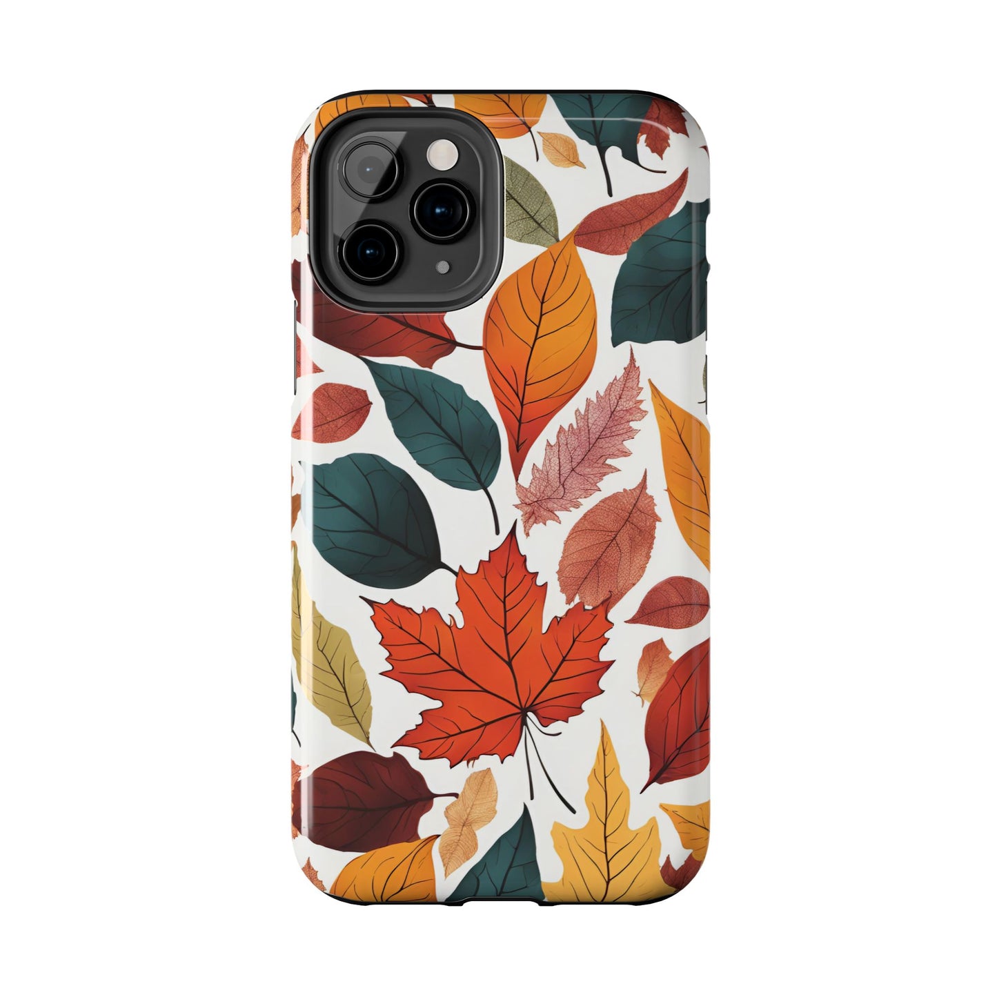 Falling Autumn Leaves - Tough Phone Case for iPhones and Samsung Smartphones