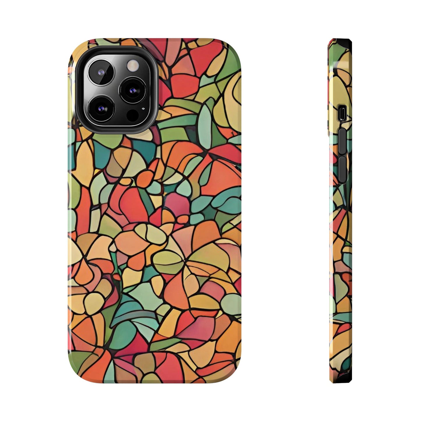 Abstract Vibrant Pattern - Tough Phone Case for iPhone and Samsung Smartphones