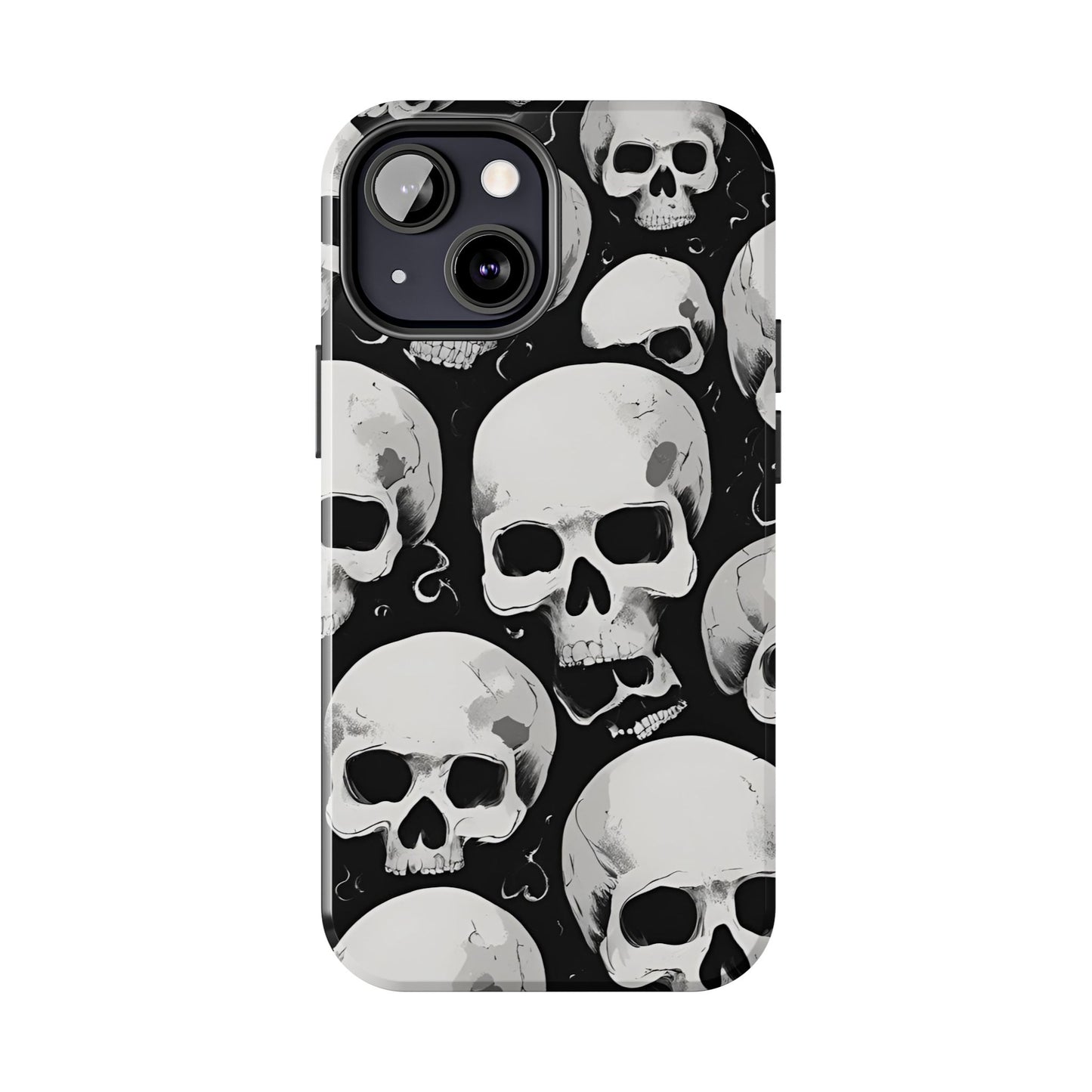 Creepy Skulls 2 - Tough Phone Case for iPhones and Samsung Smartphones