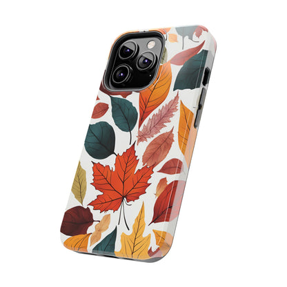 Falling Autumn Leaves - Tough Phone Case for iPhones and Samsung Smartphones