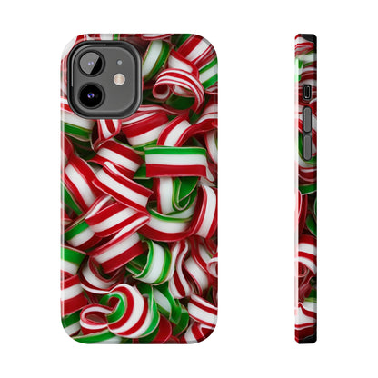 Christmas Ribbon Candy  - Tough Phone Case for iPhone and Samsung Smartphones