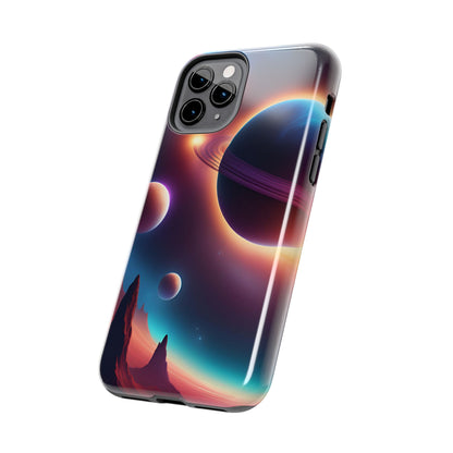 Out of this world Space Fantasy Design - Tough Phone Case for iPhone and Samsung Smartphones