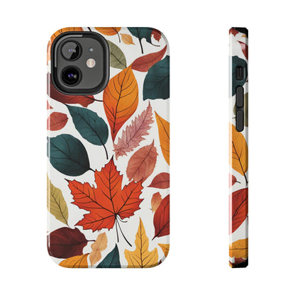 Falling Autumn Leaves - Tough Phone Case for iPhones and Samsung Smartphones