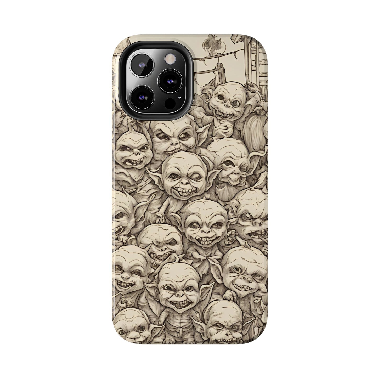 Phone Cases - Creepy Ghouls Design for iPhone and Samsung Smartphones