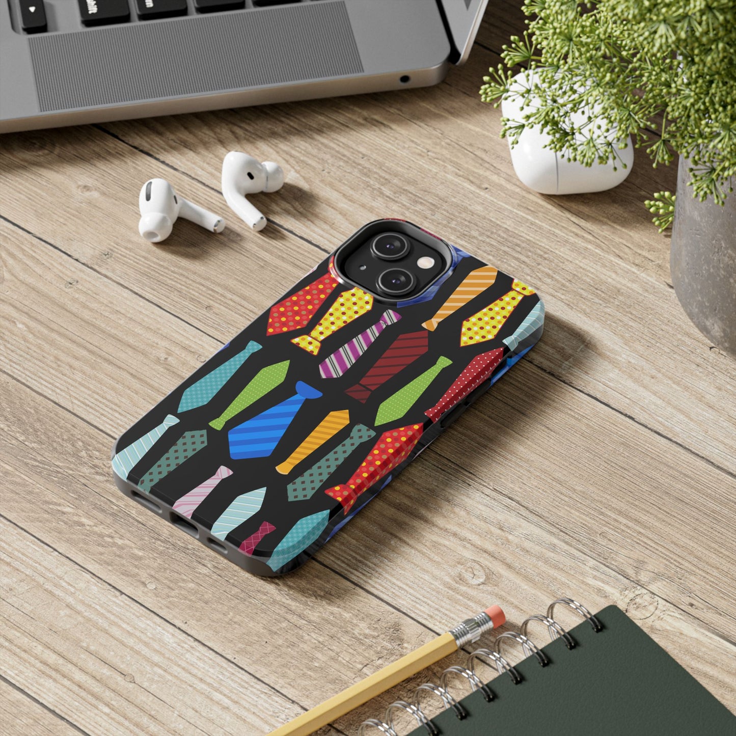 Colorful Neckties - Tough Phone Case for iPhone and Samsung Smartphones