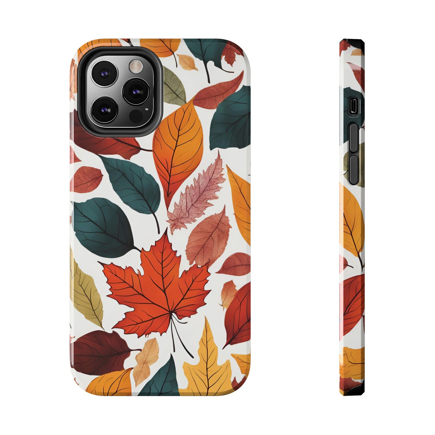 Falling Autumn Leaves - Tough Phone Case for iPhones and Samsung Smartphones