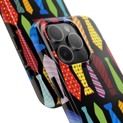 Colorful Neckties - Tough Phone Case for iPhone and Samsung Smartphones