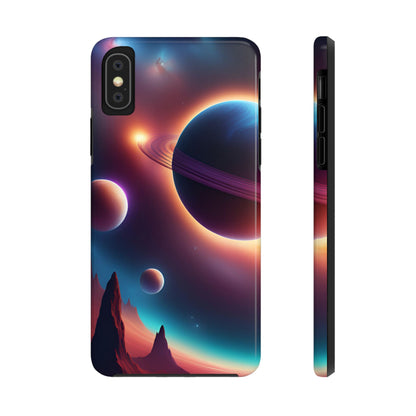 Out of this world Space Fantasy Design - Tough Phone Case for iPhone and Samsung Smartphones