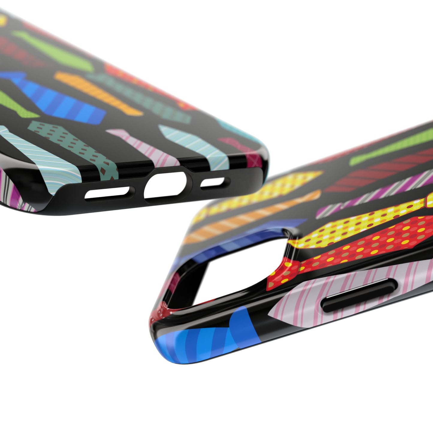 Colorful Neckties - Tough Phone Case for iPhone and Samsung Smartphones