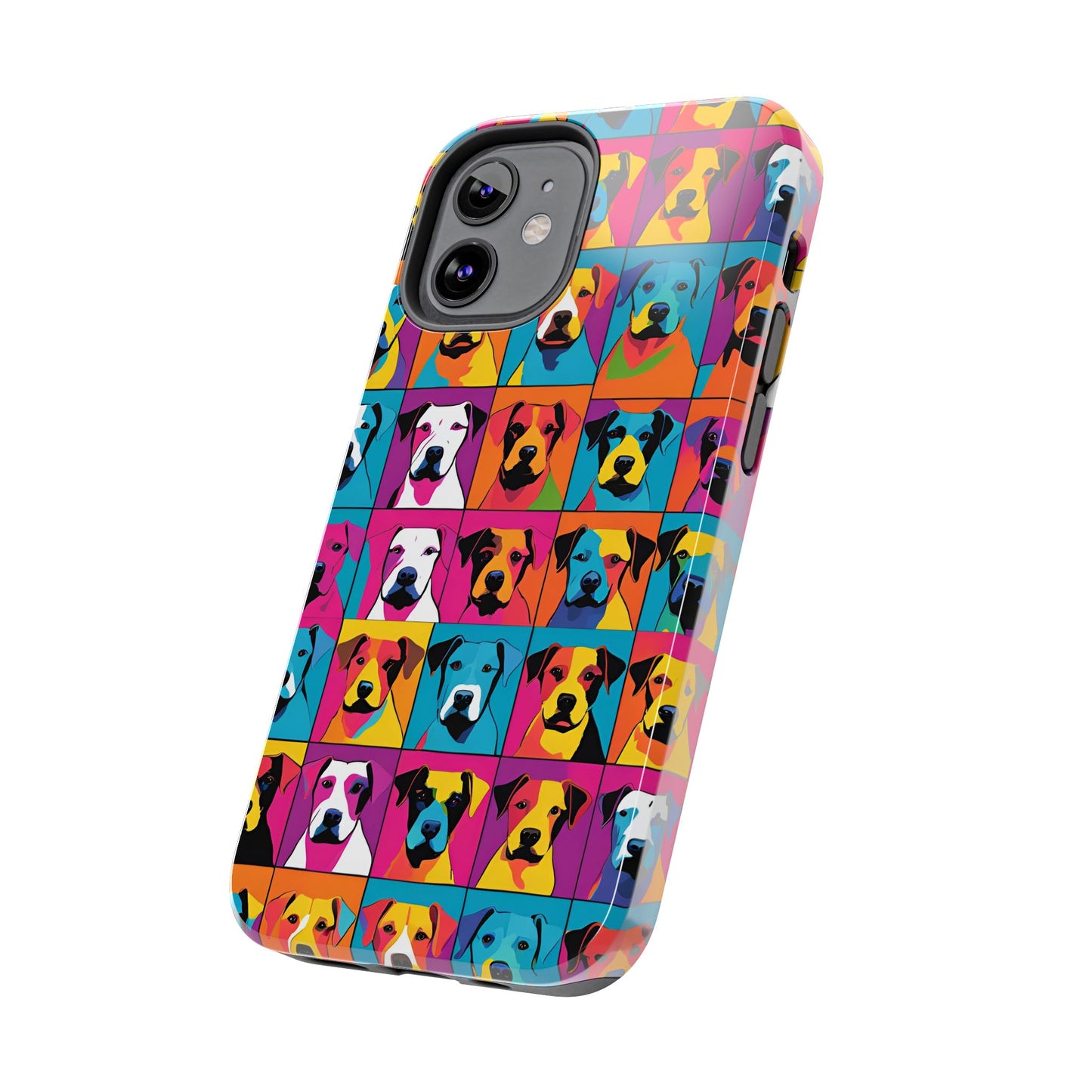 Colorful Dogs - Tough Phone Case for iPhones and Samsung Smartphones