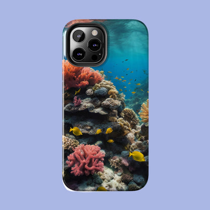 Under the Ocean  - Tough Phone Case Black