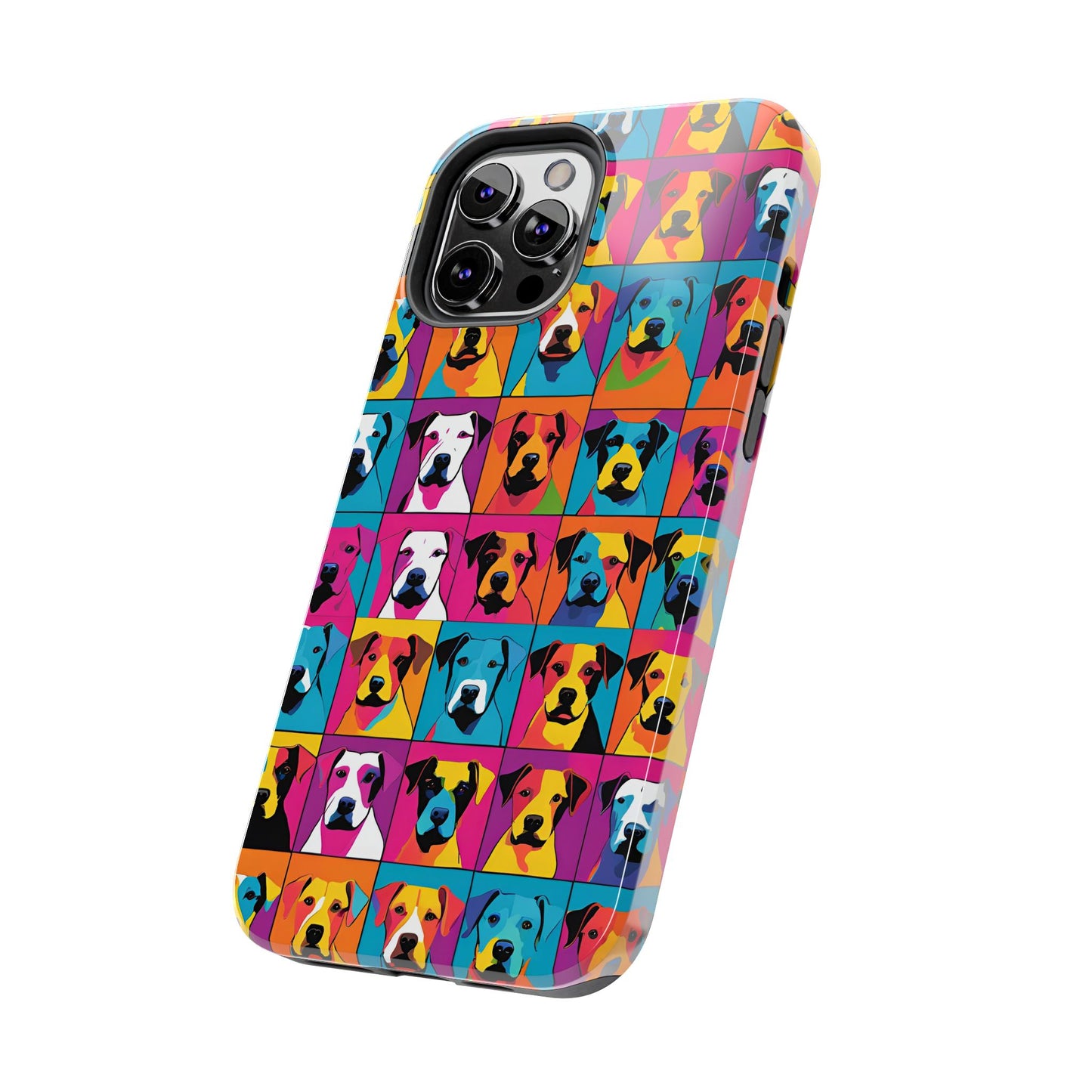 Colorful Dogs - Tough Phone Case for iPhones and Samsung Smartphones